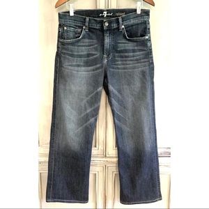 7 for All Mankind 7FAM Relaxed Straight Jeans Tag Sz 31